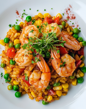 peruvian shrimp paella 08d5edda