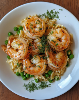 garlic shrimp with orzo 2080d617