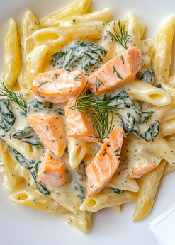 salmon penne florentine 45dec6e7