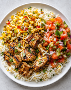 chicken and corn rice bowl d06fcf55