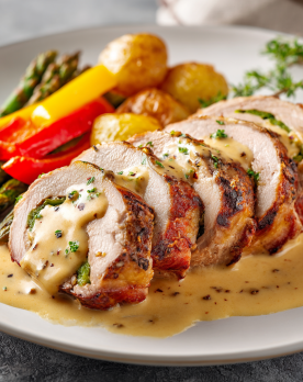 stuffed pork loin with potatoes d852ecff